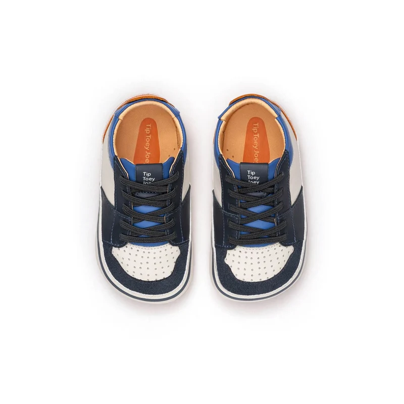 Tip Toey Joey Primeiros Ollie Tapioca Navy Tangerine