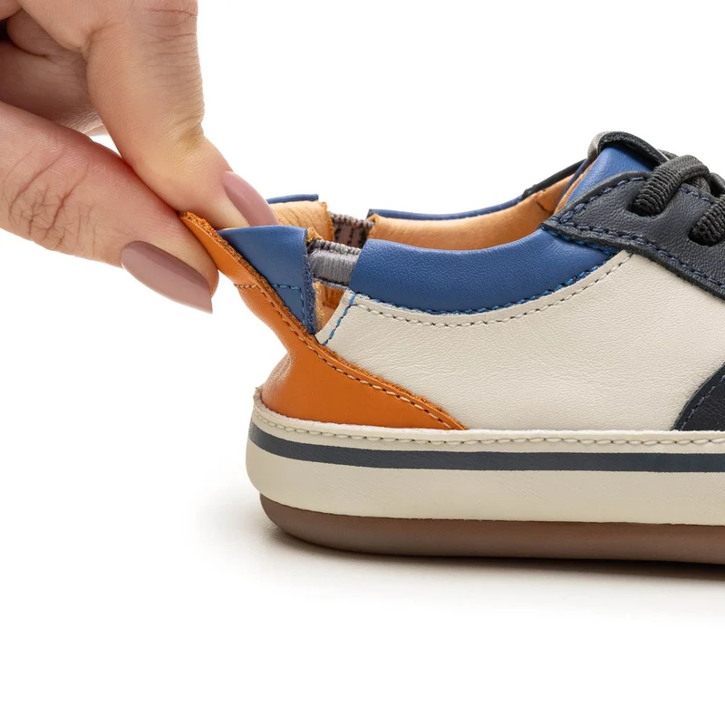 Tip Toey Joey Primeiros Ollie Tapioca Navy Tangerine