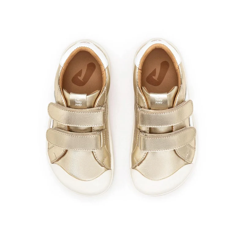 Tip Toey Joey Kidos Hopper Champagne White