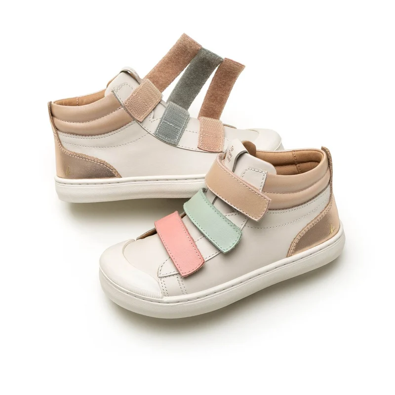 Tip Toey Joey Kidos Leap Tapioca Pink Lake Mint