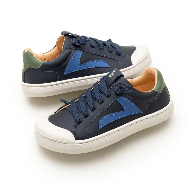Tip Toey Joey Kidos Ground Navy Blue Tang Salsa