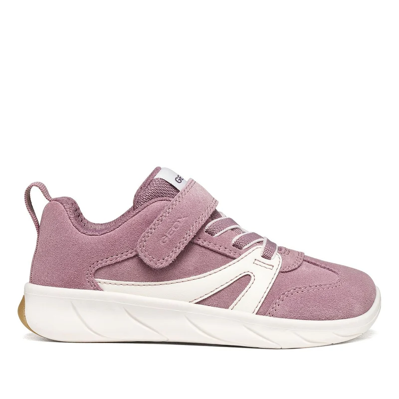 Geox Barefoot Sport Run Old Rose White
