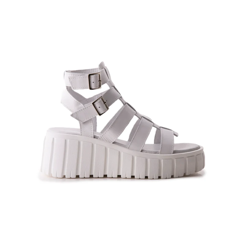Harajuku White Leather