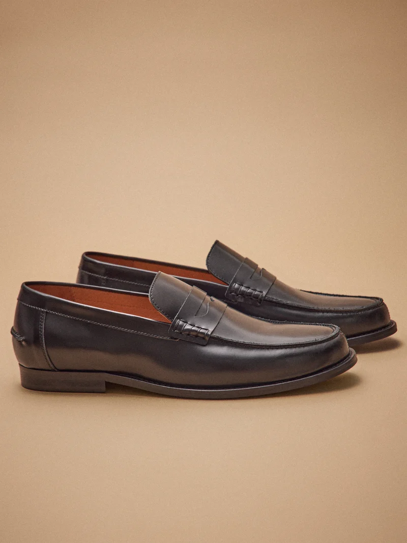 Mocassins cuir homme