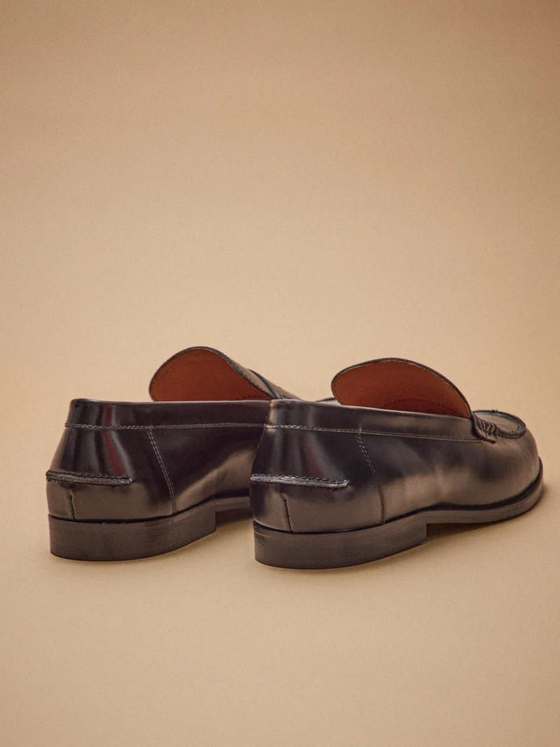 Mocassins cuir homme