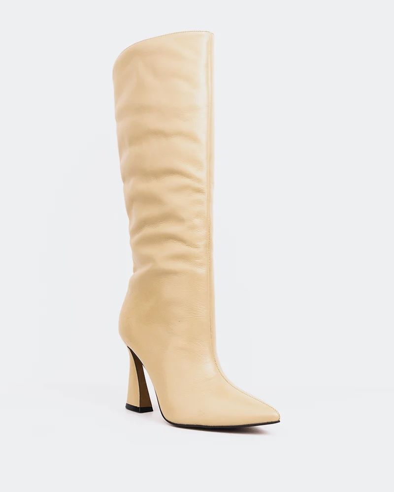 Gatoula Beige Leather