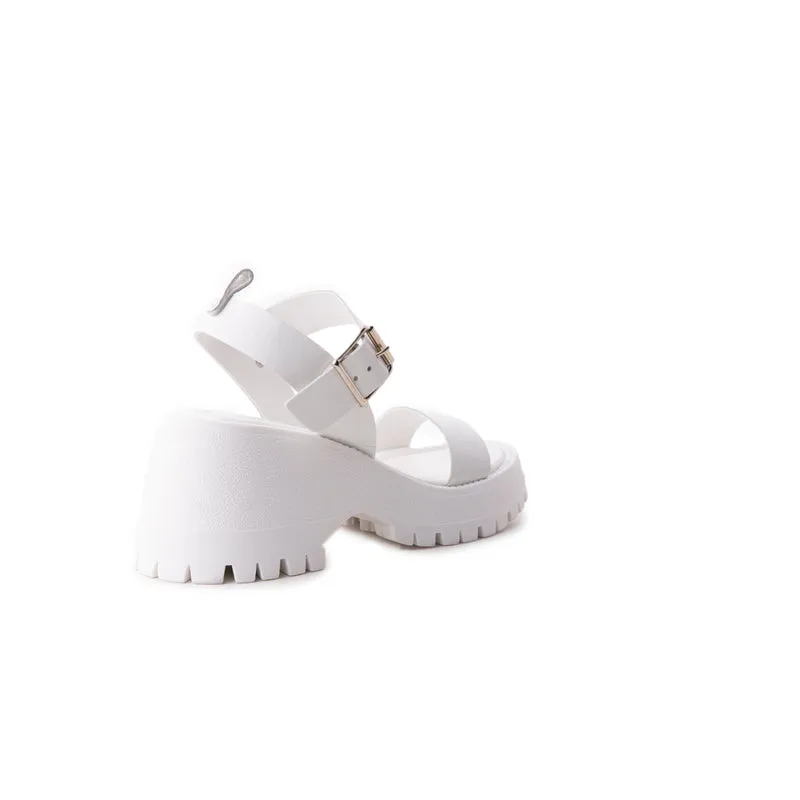 Garibaldi White Leather