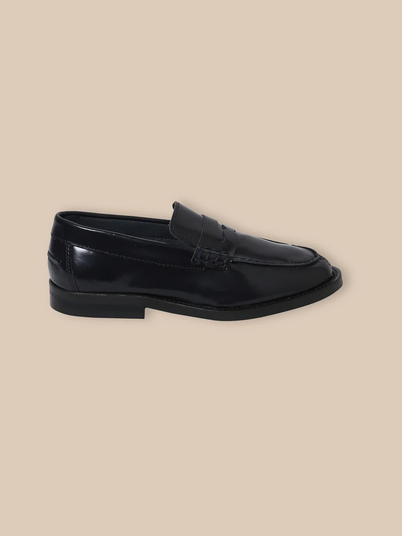 Mocassins en cuir Garçon