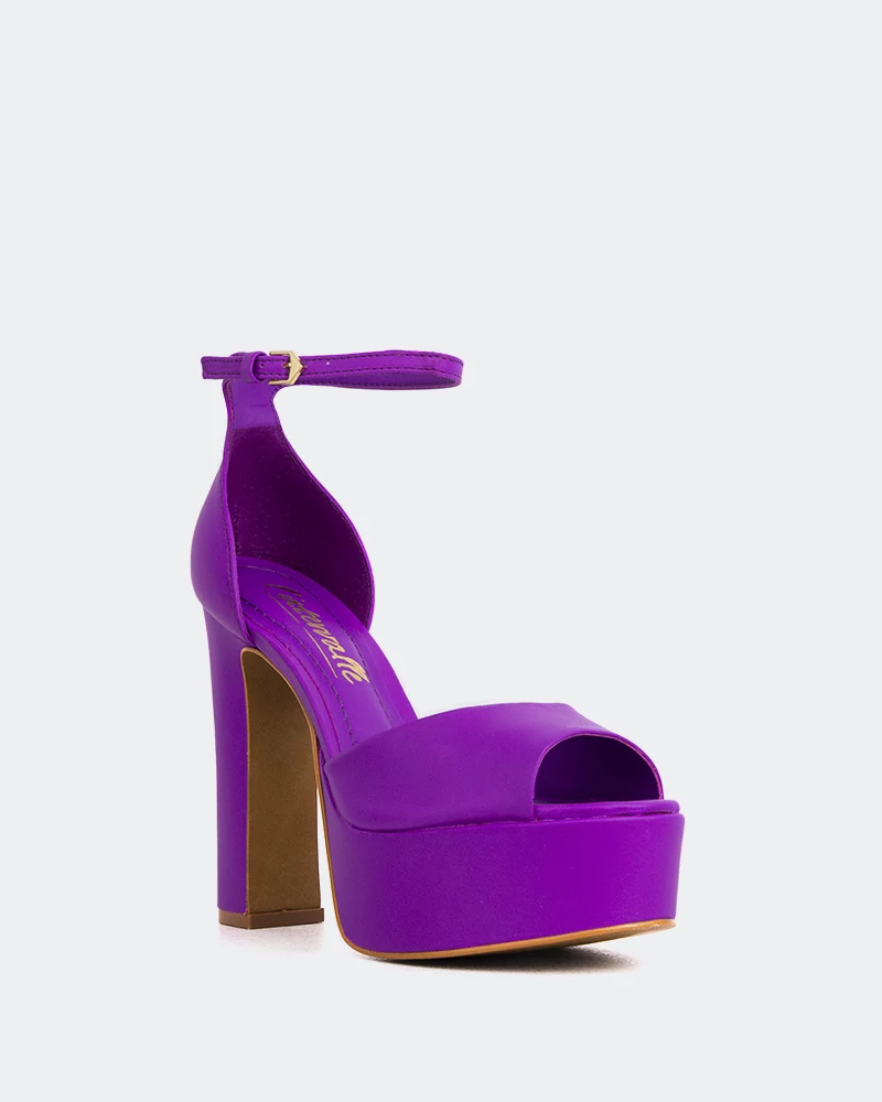 Porfi Purple Leather