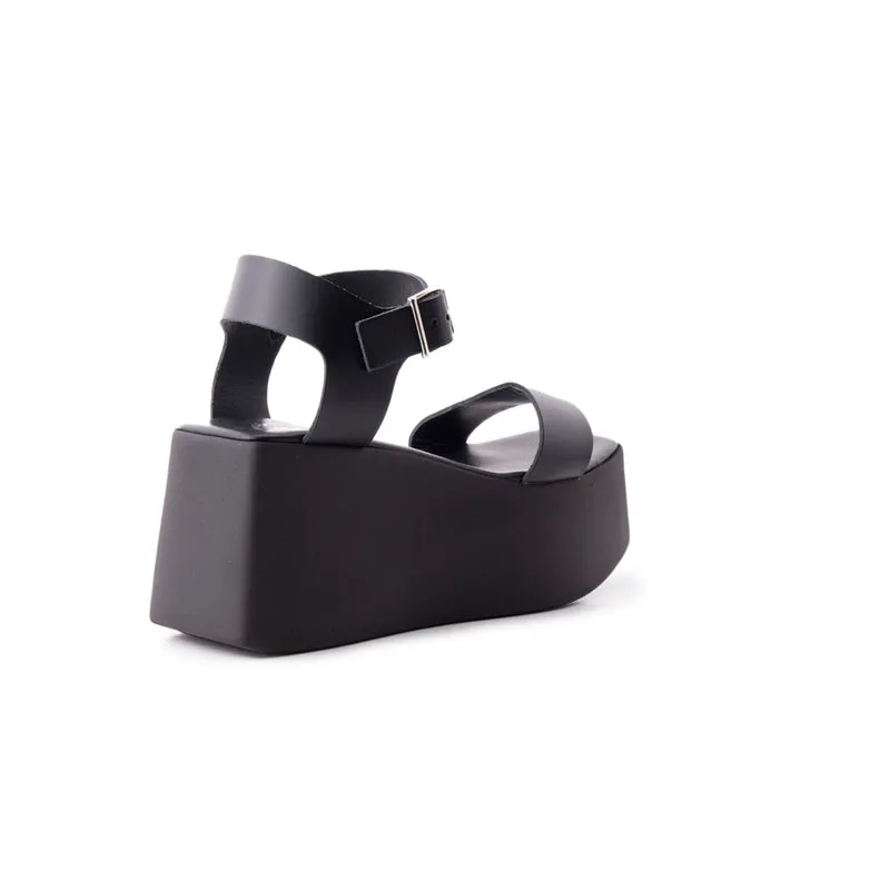 Chaton Black Leather