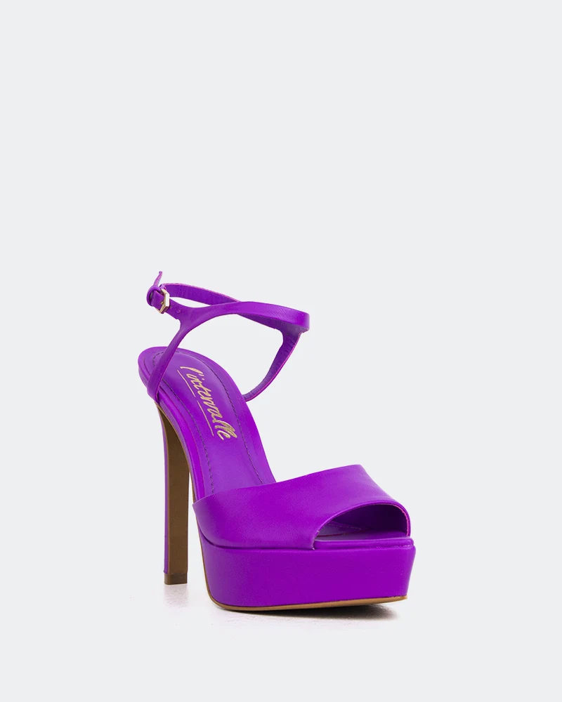 Cavo Purple Leather