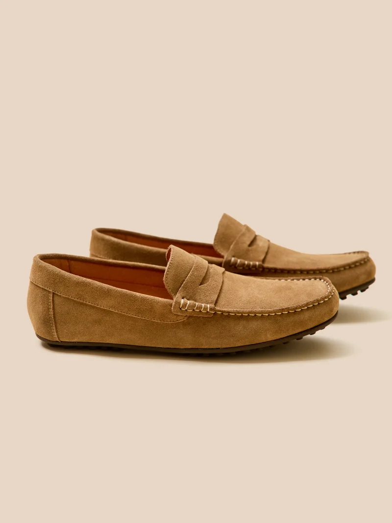 Mocassins cuir homme