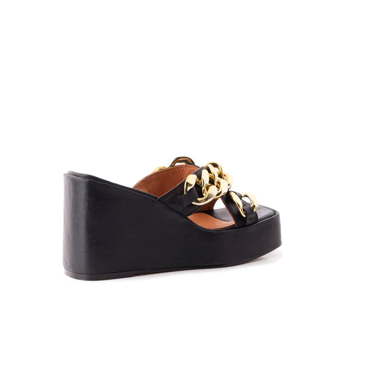 Cancun Black Leather