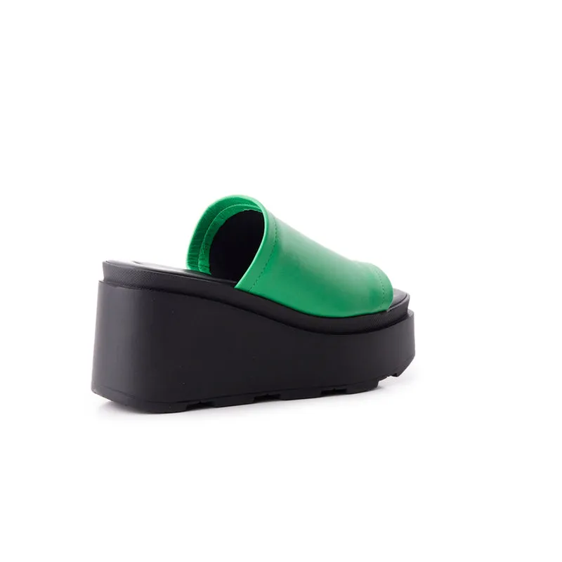 Bunny Green Leather