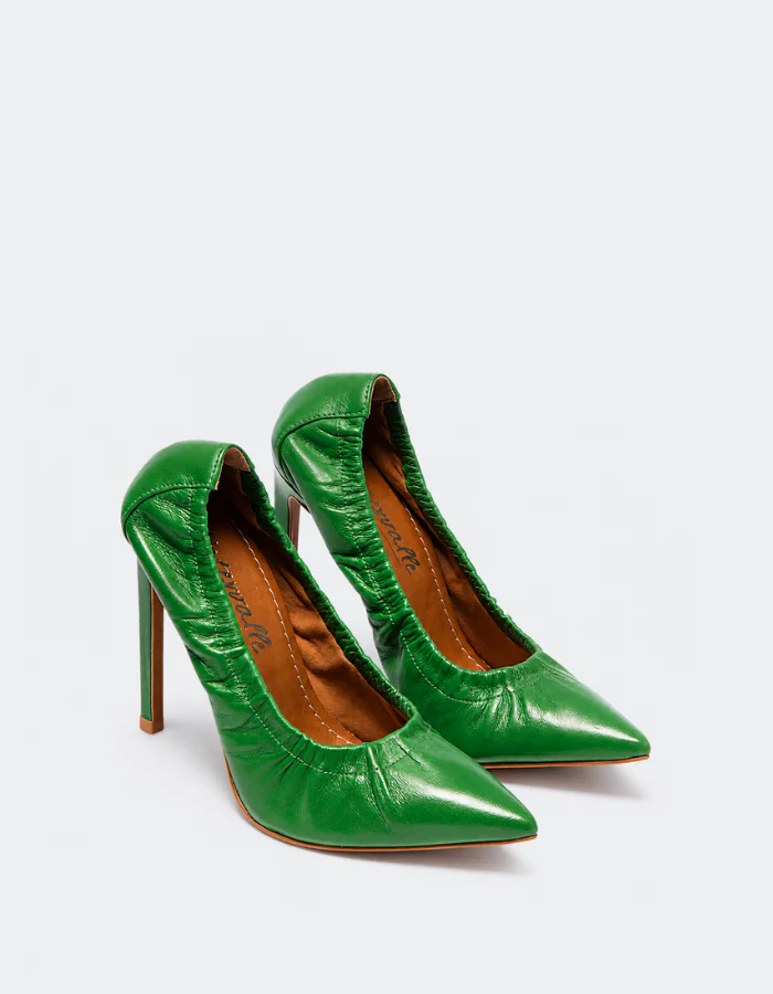 Britney Green Leather