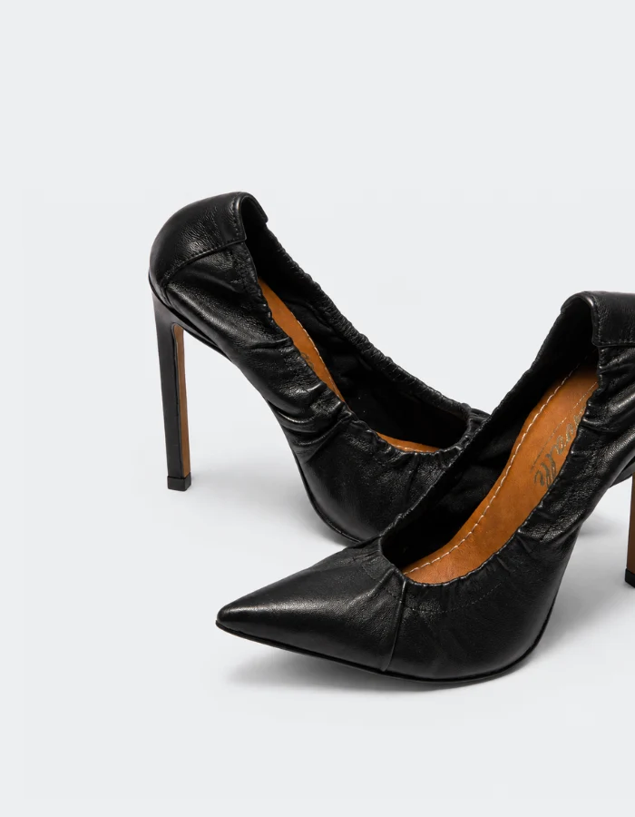 Britney Black Leather