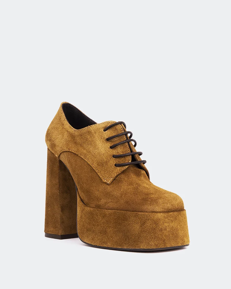 Ursuline Brown Suede