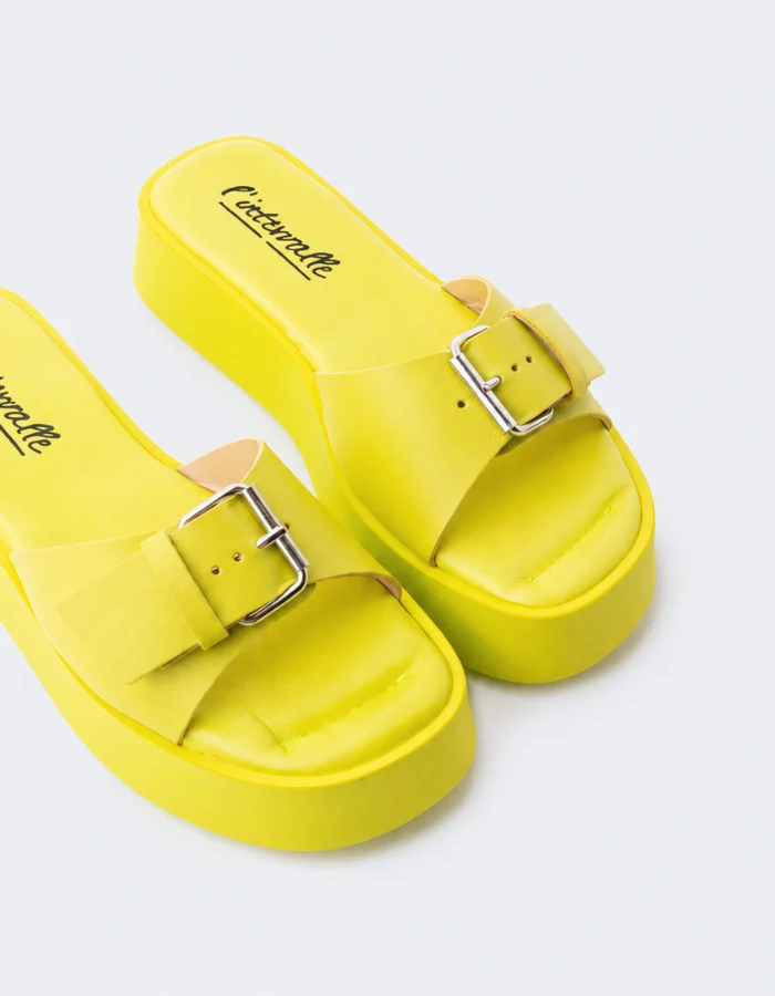 Sweets Yellow Leather