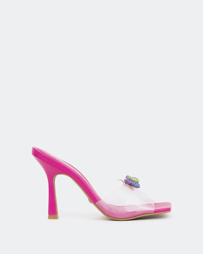 Sanya, Fucshia Clear/Vinyl Fucshia
