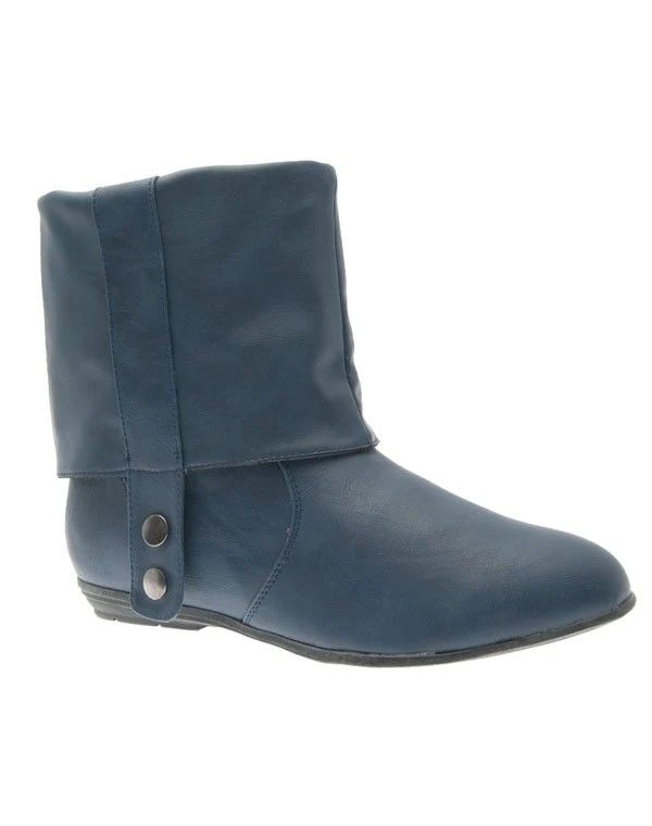 Chaussures femme Poti Pati: Bottine bleu