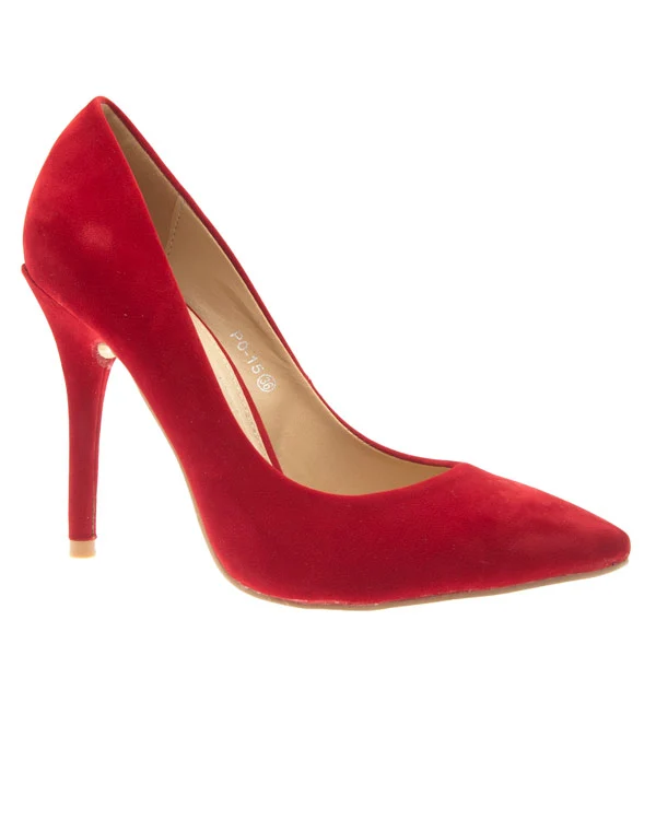 Chaussures femme Style Shoes: Escarpins rouges