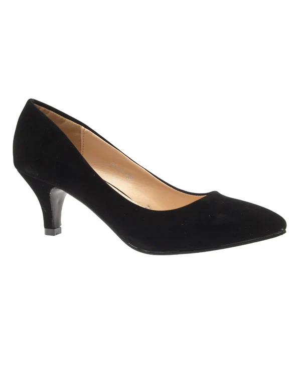 Chaussures femme Style Shoes: Escarpins noir