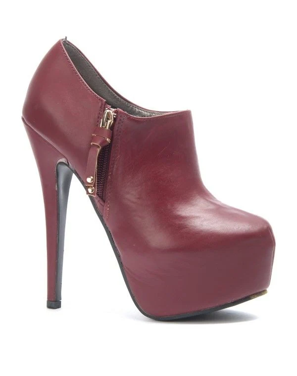 Chaussure femme Sergio Todzi: Bottines bordeaux