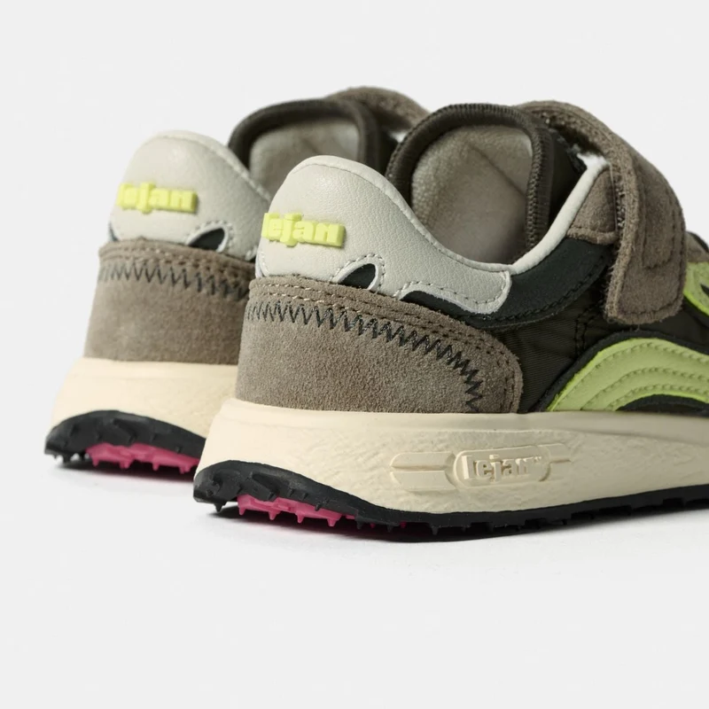 Lejan Melrose Kids Dark Olive Lime
