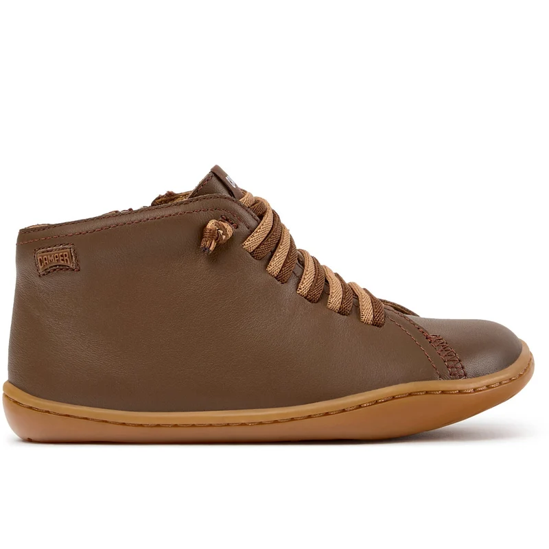 Camper Kids Peu Montantes Camel Marron