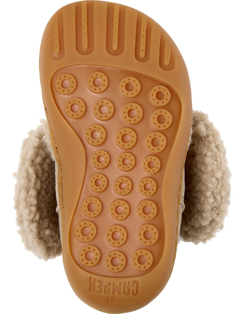 Camper FW Peu Bottines Fourrées Beige