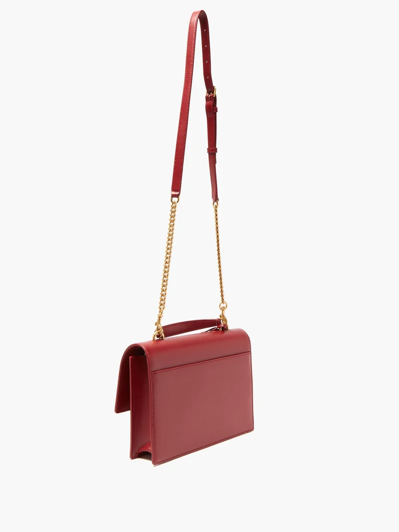 Sunset medium leather shoulder bag
