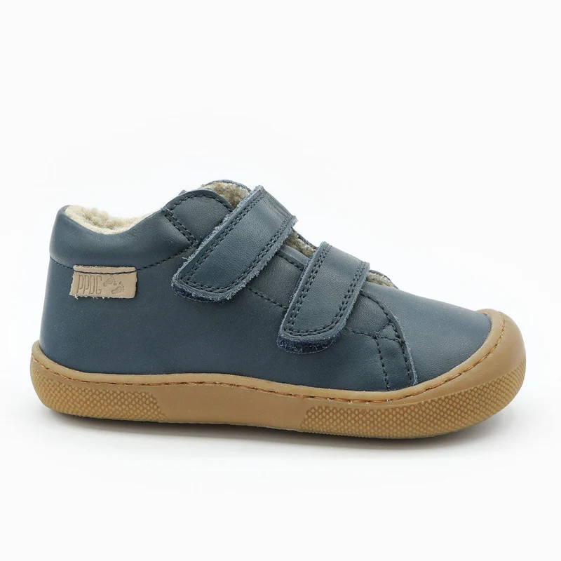Naturino Barefoot Orec Velcros Wool Navy