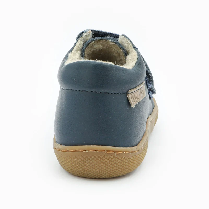 Naturino Barefoot Orec Velcros Wool Navy
