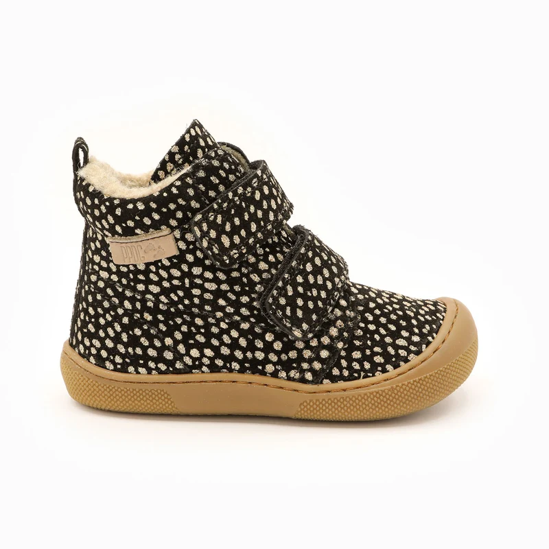 Naturino Barefoot Vont Wool Pony Black Platinum