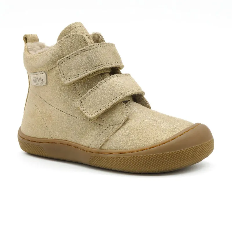 Naturino Barefoot Vont Wool Beige Doré
