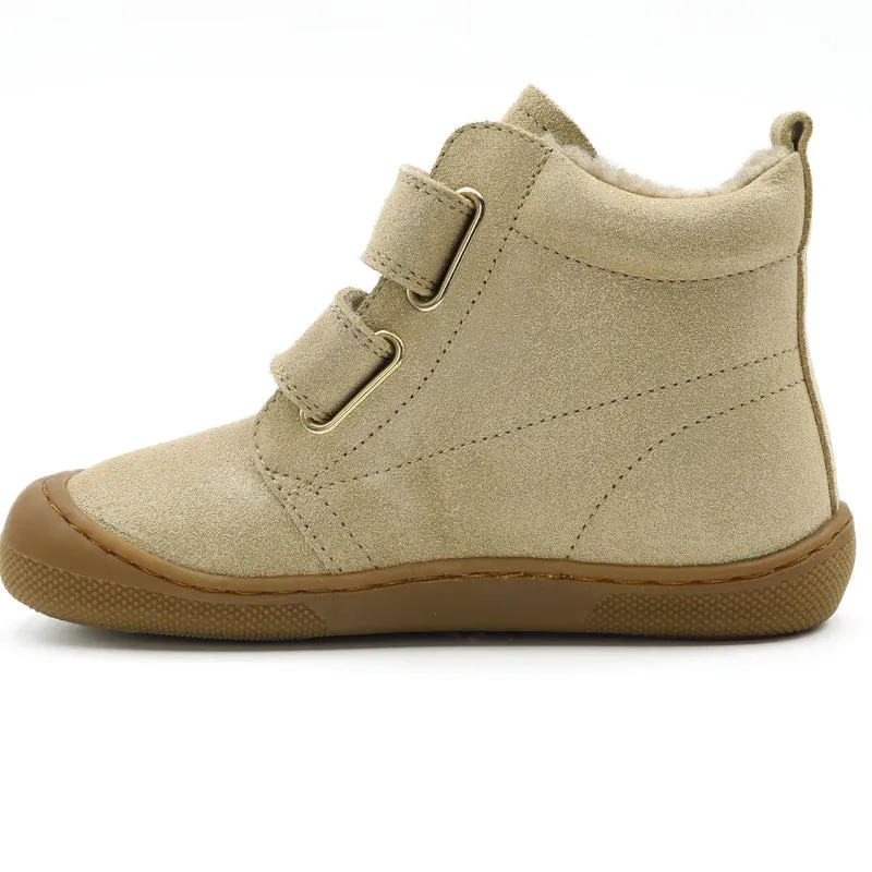 Naturino Barefoot Vont Wool Beige Doré