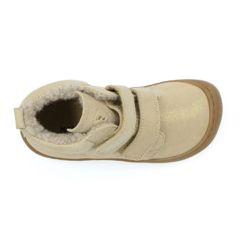 Naturino Barefoot Vont Wool Beige Doré