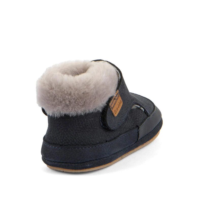 Froddo Furry Walk Barefoot Fourrés Dark Blue