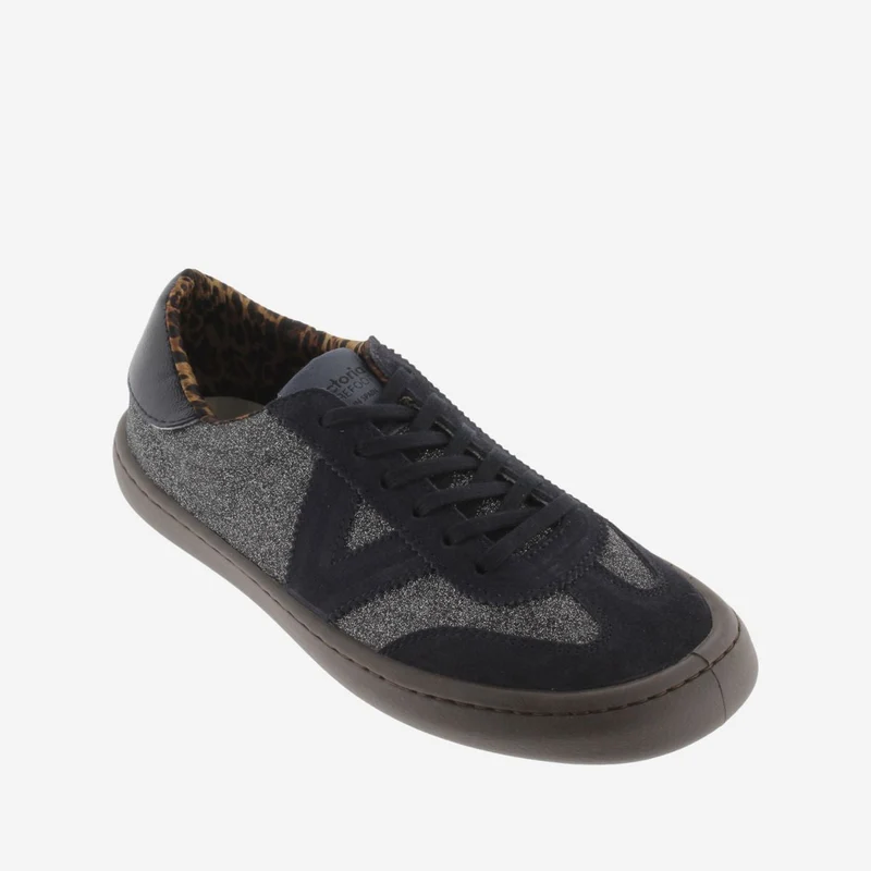 Victoria Barefoot Olmo Adulte Glitter & Serraje Antracita