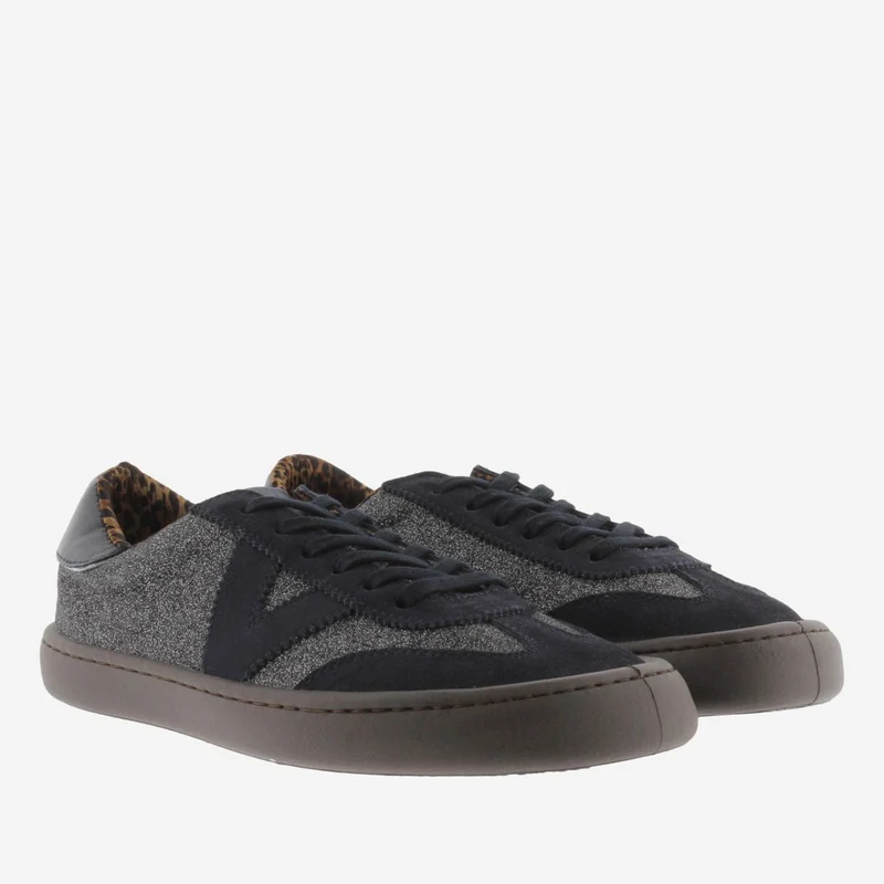 Victoria Barefoot Olmo Adulte Glitter & Serraje Antracita