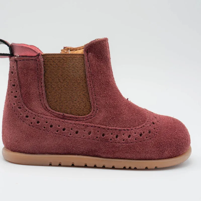 Babybotte barefoot Archic Velour Vino
