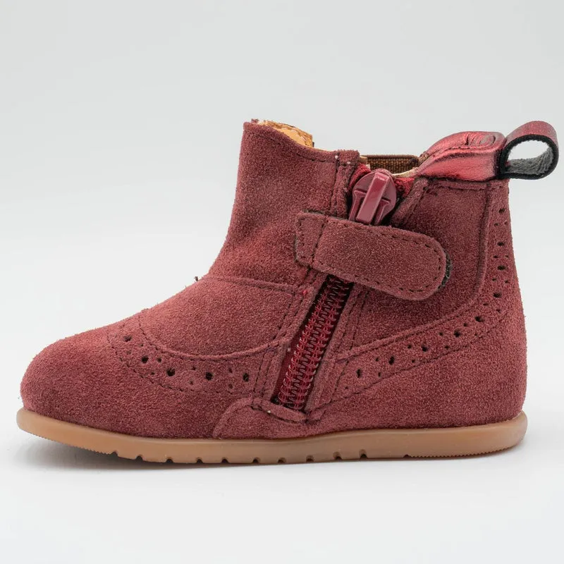 Babybotte barefoot Archic Velour Vino