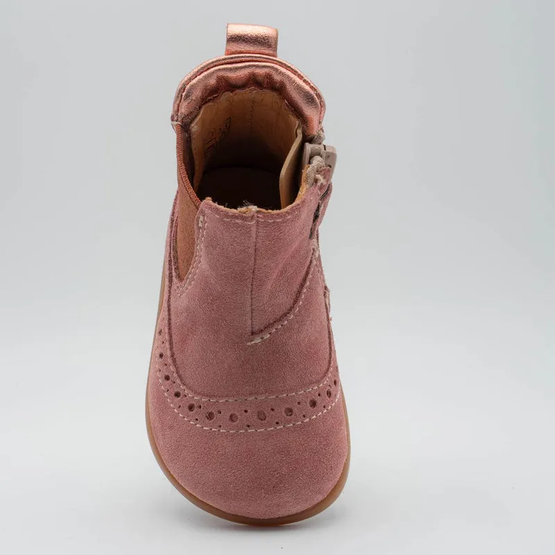 Babybotte barefoot Archic Velour Rosa Antique