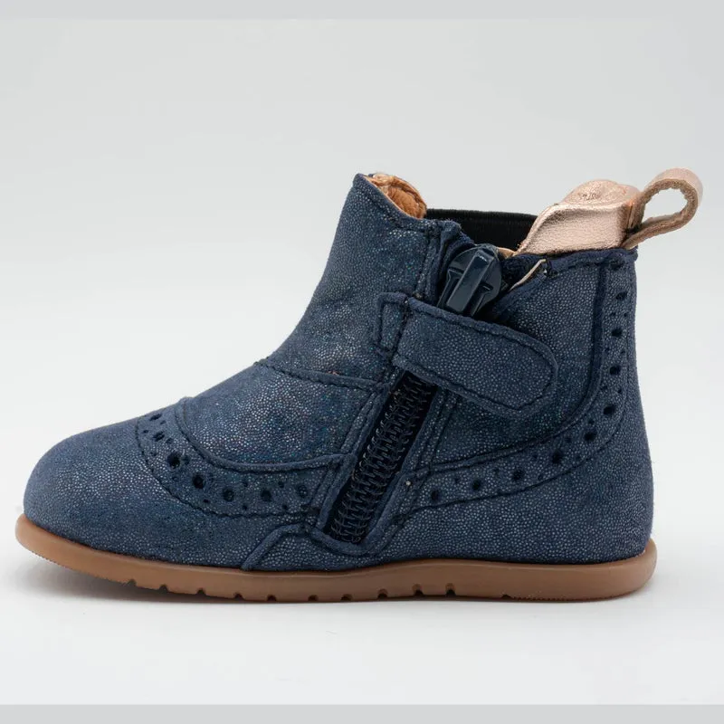 Babybotte barefoot Archic Confetti Blue Paillettes