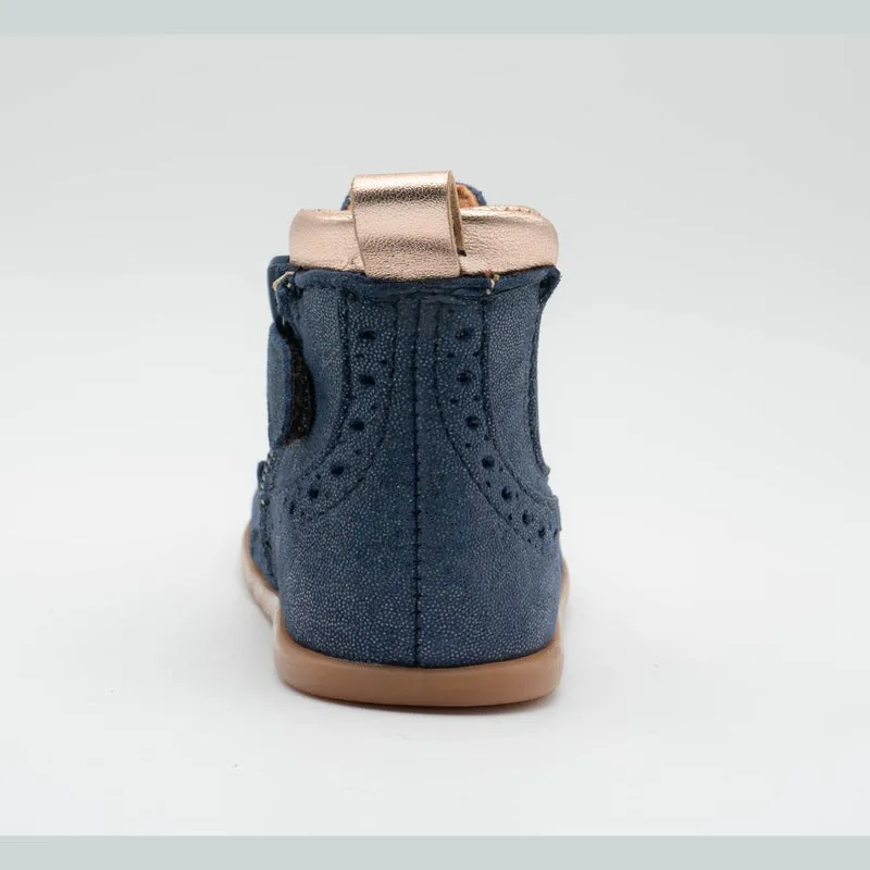 Babybotte barefoot Archic Confetti Blue Paillettes