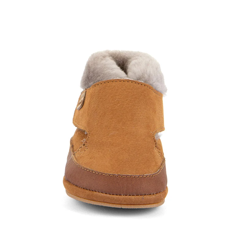 Froddo Furry Walk Barefoot Fourrés Cognac