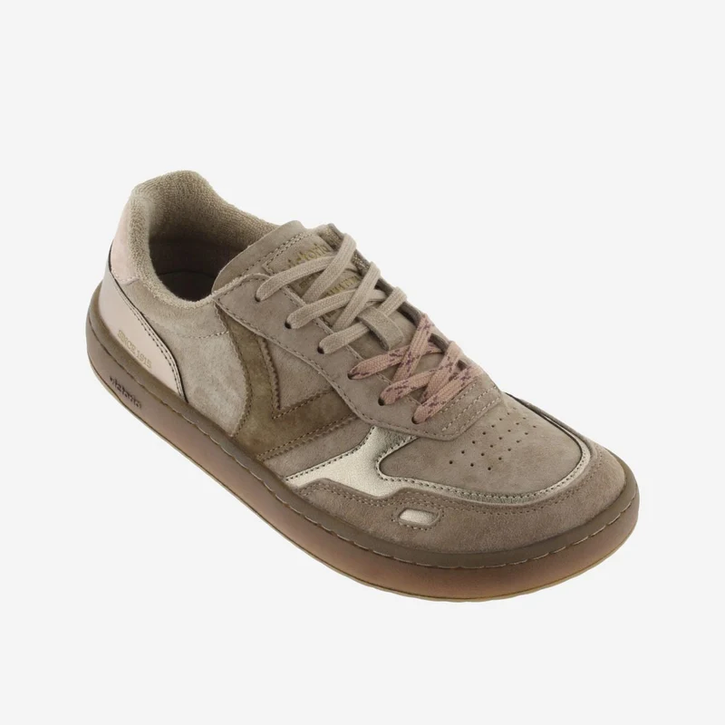 Victoria Barefoot Duna Adulte Serraje Metal Beige