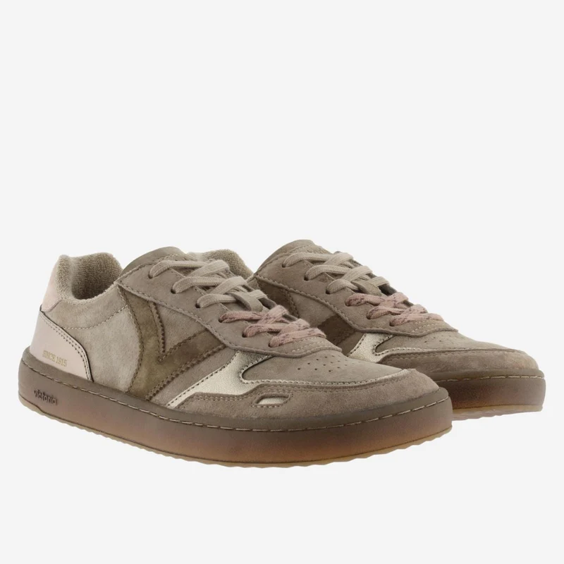Victoria Barefoot Duna Adulte Serraje Metal Beige