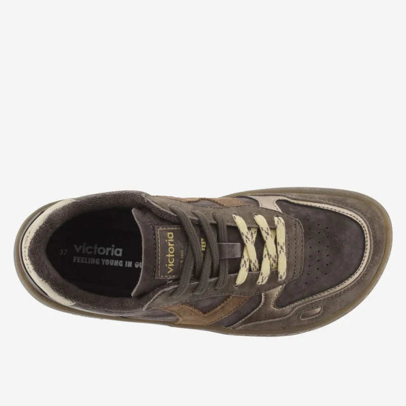 Victoria Barefoot Duna Adulte Serraje Metal Marron
