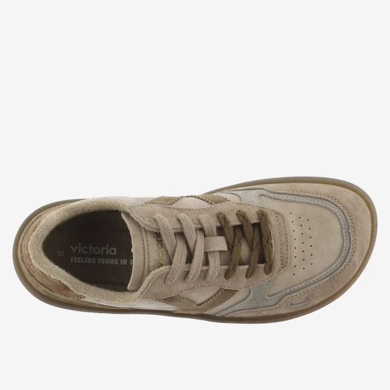 Victoria Barefoot Duna Adulte Serraje Beige